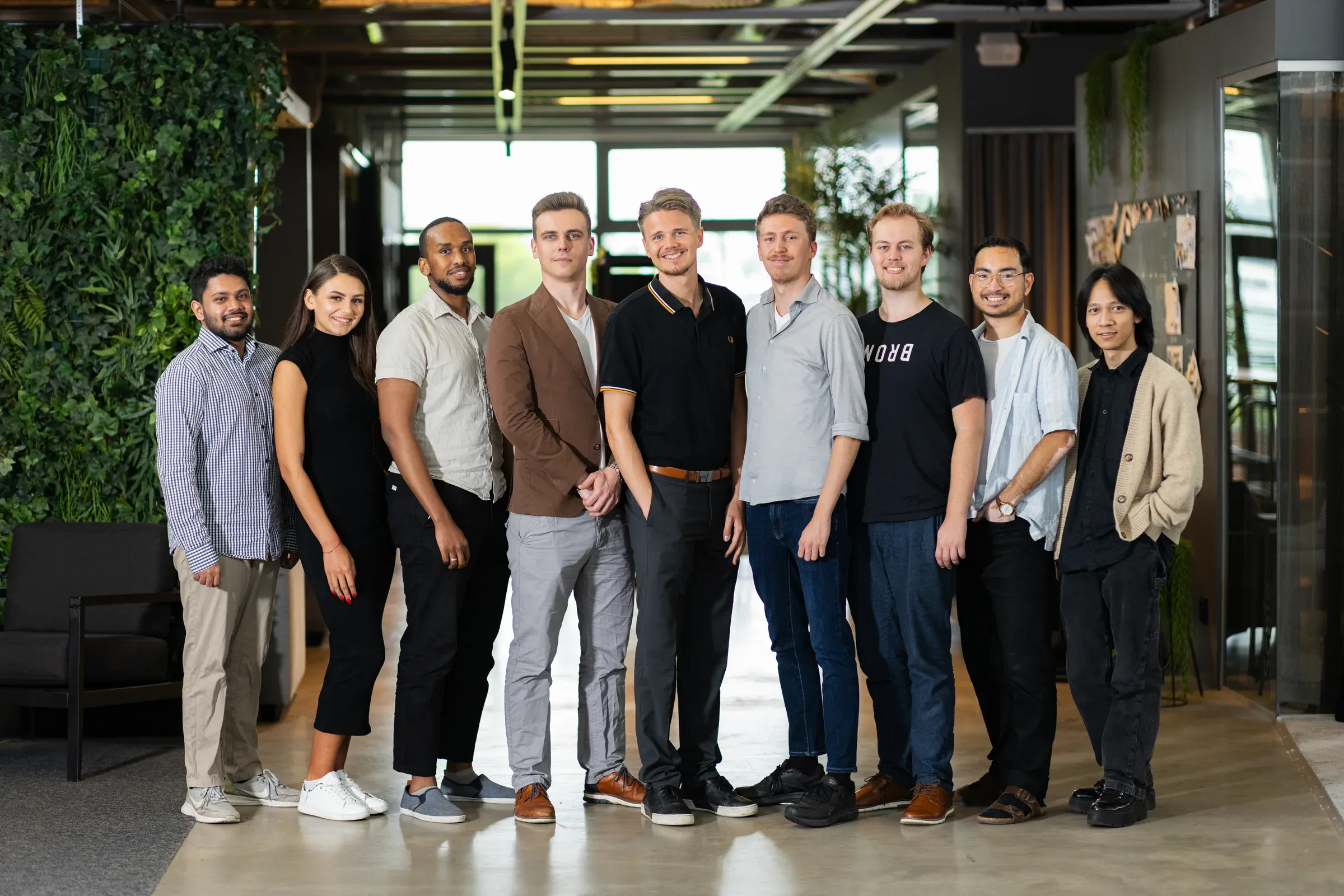 The Incredible team in the office in Jönköping